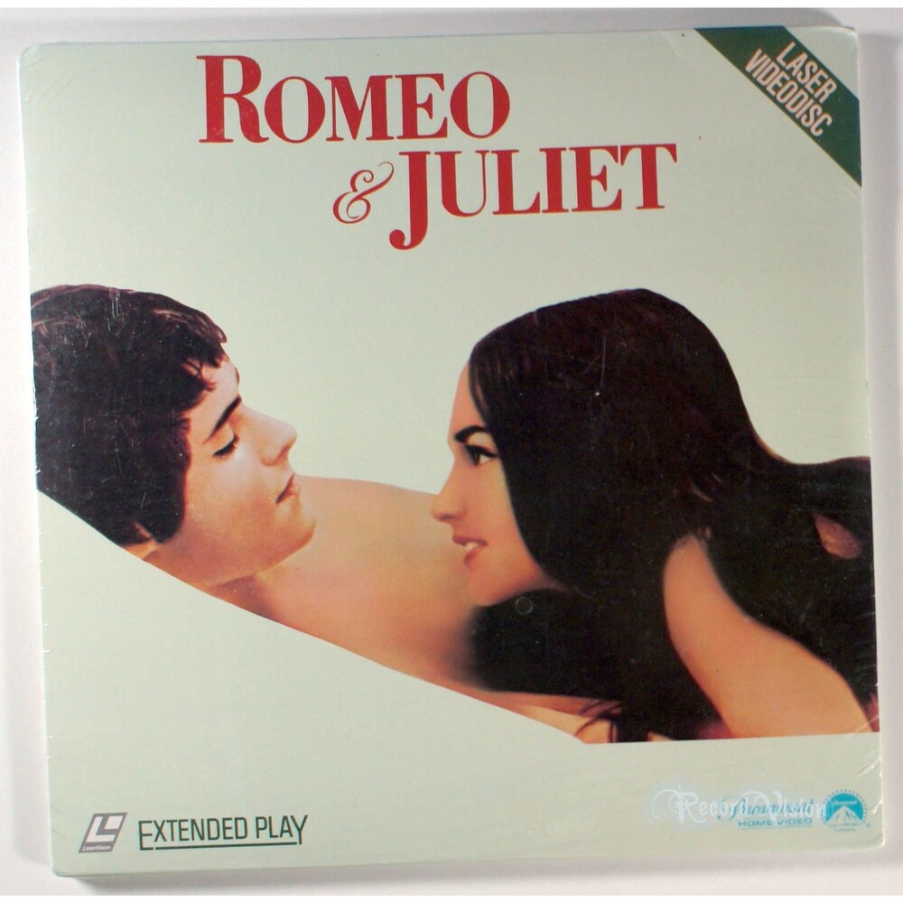 Romeo & Juliet (LaserDisc, New, 1982) • Olivia Hussey, Shakespeare Tragedy